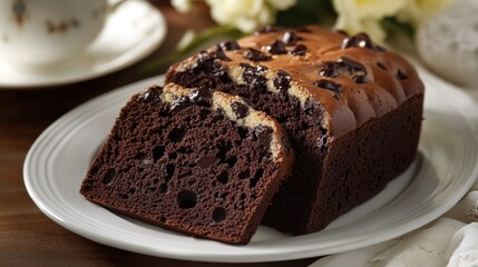 Delicious Chocolate Chip Loaf Cake: A Sweet Treat for Any Occasion
