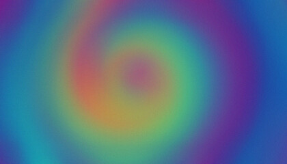 Grain gradient background featuring noise texture delivers nostalgic retro vibe, vintage 70s-inspired aesthetic, perfect for web header, digital banner template, print design, poster layout