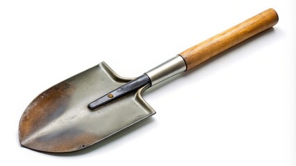 Trowel with Wooden Handle