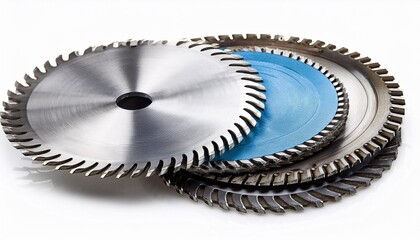 circular saw blade isolated