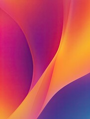Abstract art with vibrant hues of orange, pink, and purple.  Fluid, flowing design.