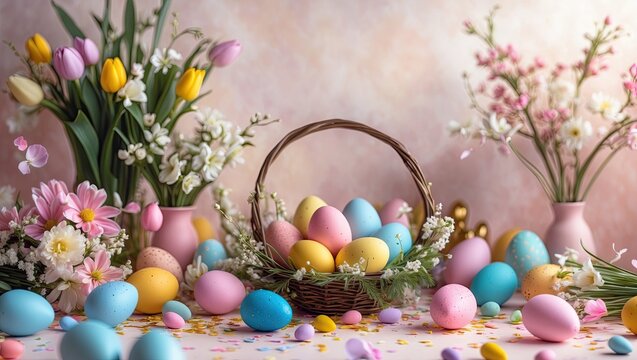 Photograph capturing the whimsical essence of Easter 