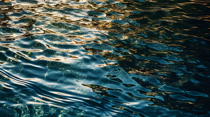 a boat is floating in the water