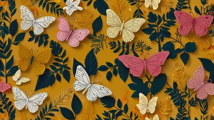 autumn leaves background