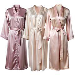 Robe pajamas nightwear nightgown satin