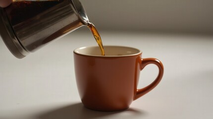 Coffee Pouring In Mug