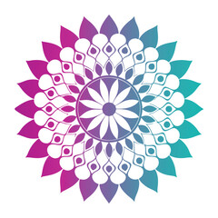 Abstract Mandala Design Element
