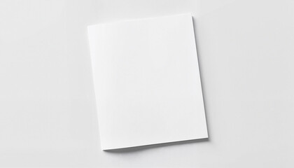 Fototapeta premium Closed Magazine Mockup on white background