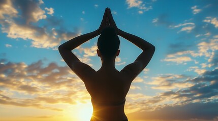 Outdoor exercises in nature, healthy lifestyle, fitness activities, balanced nutrition, yoga, meditation, active living, mental wellness, healthy sustainable habits, vibrant energy, and positivity.