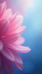 Fototapeta premium Blurred pink and blue blend, ethereal, dreamy effect , backdrop, illustration, creative