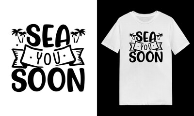 SVG typography T-shirt design