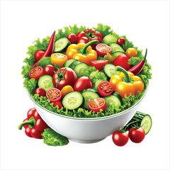 Fresh Vegetable Salad Free PNG and Clipart