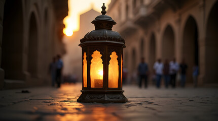 Lantern Ramadan  in the streets of Cairo