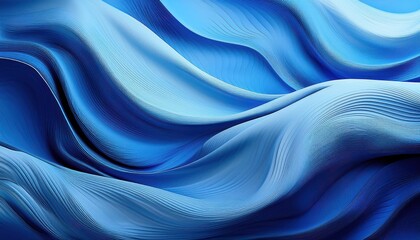 Tranquil Abstraction Deep Blue Layered Texture, Encapsulating Serenity and Mystery, Perfect for Relaxation and Mindfulness Backdrops.