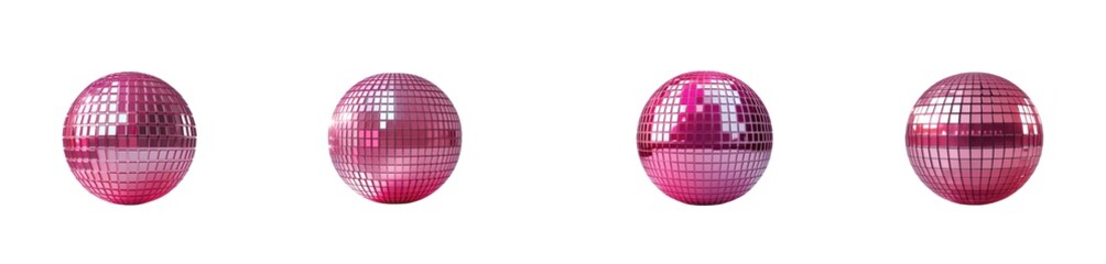 pink disco ball (png)