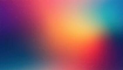 Vibrant Grainy Abstract Artwork A Colorful, Blurred Gradient Background Texture with a Rustic Feel, Perfect for Modern Design and Graphic Art Projects.