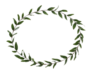 gold laurel wreath
