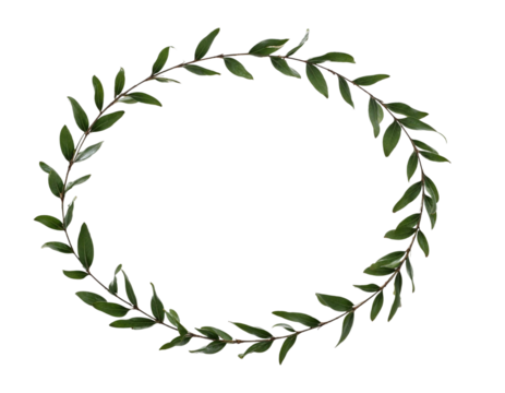 gold laurel wreath