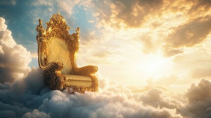 Golden Throne of Heaven: A Heavenly Vision