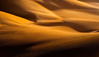 Mystical Desert Mood with Deep Tones Abstract Dark Yellow Texture Evoking the Atmosphere of a Barren Landscape, Ideal for Crafting an Immersive Background.