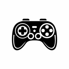 Classic Video Game Controller vector Illustration.