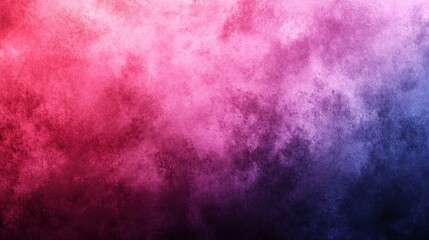 Obraz premium Abstract background with red, pink, purple, and blue color gradient. Textured surface with a nebula like effect. Darker shades at the bottom