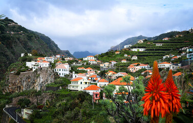 Ribeira Brava, the beautiful island of Madeira.