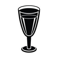 glass isolated on white