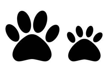 Animal Paw Vector Icon