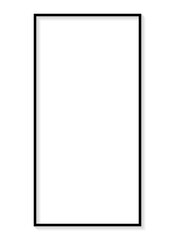 Frame. Ideal as a template for text, images or graphics. Can be used in design, social media, websites or print. Stylish and minimalist look suitable for modern design projects. Vector.