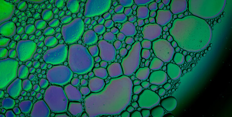 An Abstract Pattern of Water and Grunge Texture