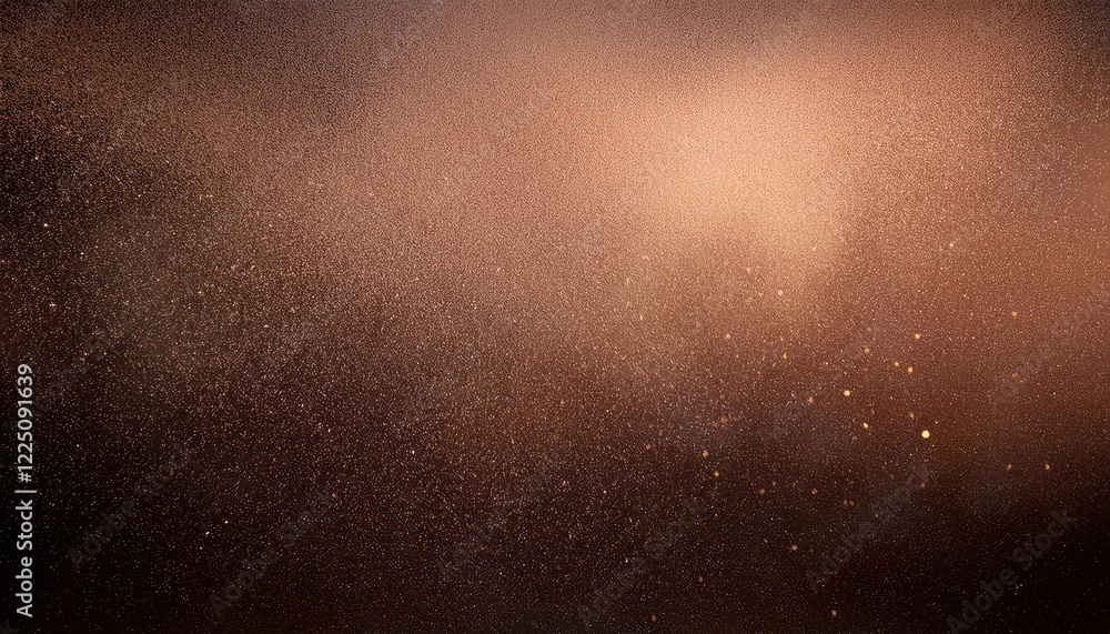 Poster Rustic Vintage Mood with Brown Gradient Grainy Overlay Dust Texture, Creating an Aesthetically Pleasing Abstract Background Perfect for Design Projects