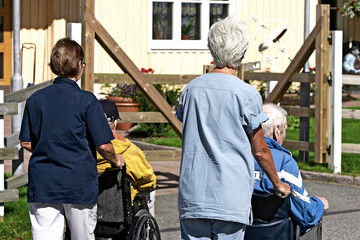 Elderly care.