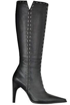 Leather boot.