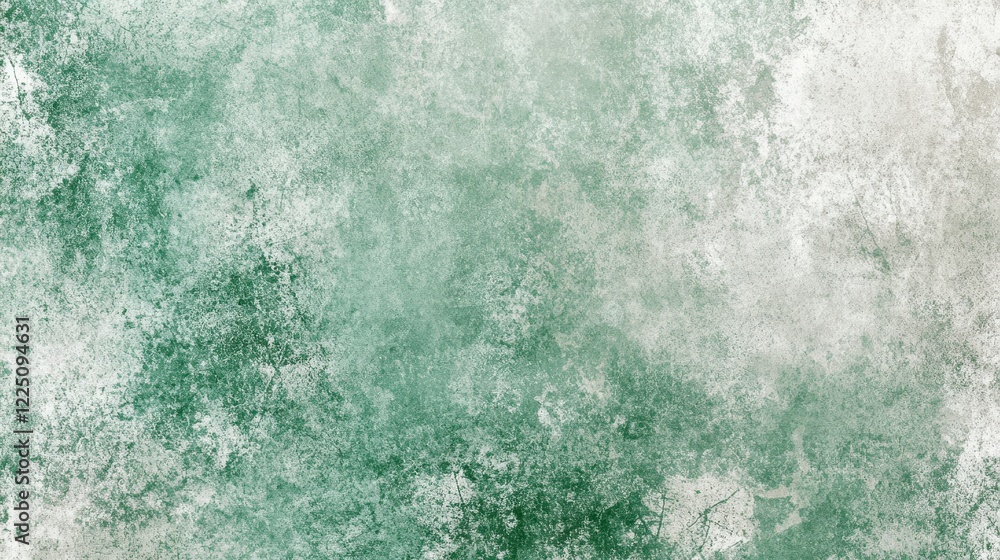 Poster abstract green and white textured background. the image features a mottled effect with varying shade