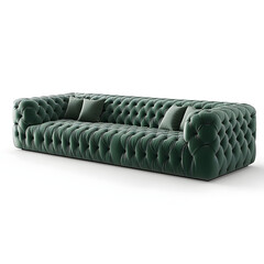 Fototapeta premium sofa isolated on white background