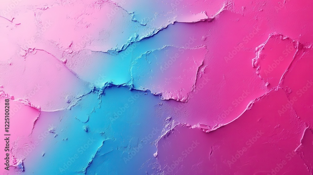 Poster abstract background with pink and blue gradient texture. the image shows a dynamic interplay of ligh