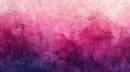 Fototapeta premium Abstract background with a gradient of pink, purple, and dark blue. The texture is rough and speckled, creating a vibrant and dynamic effect. Ideal