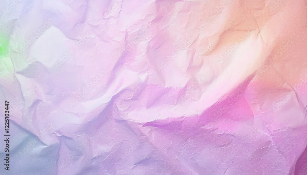 Poster soft pastel colors blend together to create a calming textured background filled with light reflecti