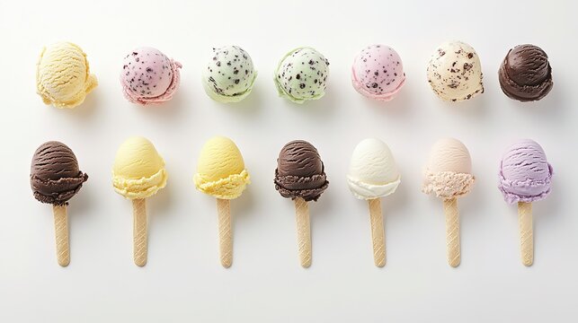 icream white background