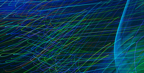 Seamless Artistic Design Featuring Light and Liquid Colors