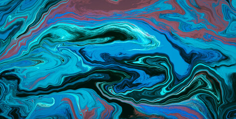 Seamless Artistic Design Featuring Light and Liquid Colors