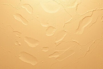 Beige textured background with slight abrasions.