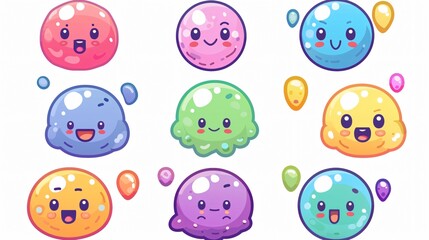 Adorable Pop It Fidget Characters for Playful and Fun Designs