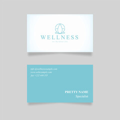 Wellness Business Card Design