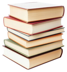 Fototapeta premium PNG Real stack of book books publication educational.