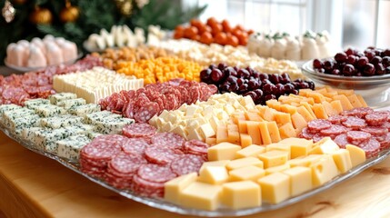 A Festive Cheese and Charcuterie Board for Holiday Gatherings