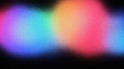 Abstract blurred grainy gradient background texture. Digital grain dust soft noise effect. rainbow color lo-fi vintage ,Retro grainy gradient background noise texture effect summer poster design 
