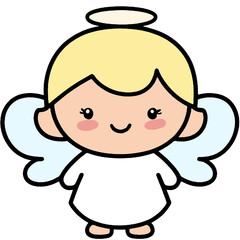 angel with a heart