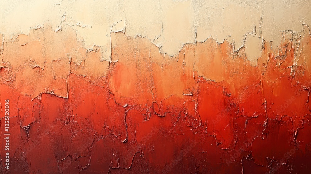 Poster Abstract background with a gradient of warm colors, transitioning from light beige to deep reddish brown. The texture is rough and uneven, resembling